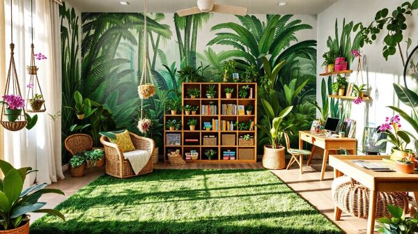 10 astuces de décoration jungle pour éveiller la créativité des enfants